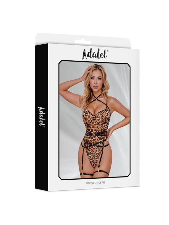 Helena Teddy Animal Print Leopardo