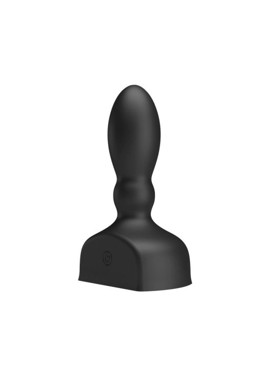 Estimulador Anal Harriet Inflable USB Silicone Negro