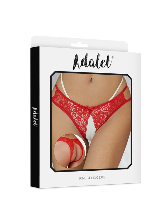 Hope Braguitas Enntepierna Abierta Rojo