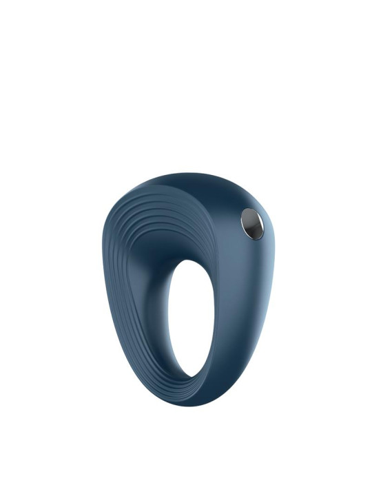 Anillo Vibrador para el Pene Azul Oscuro