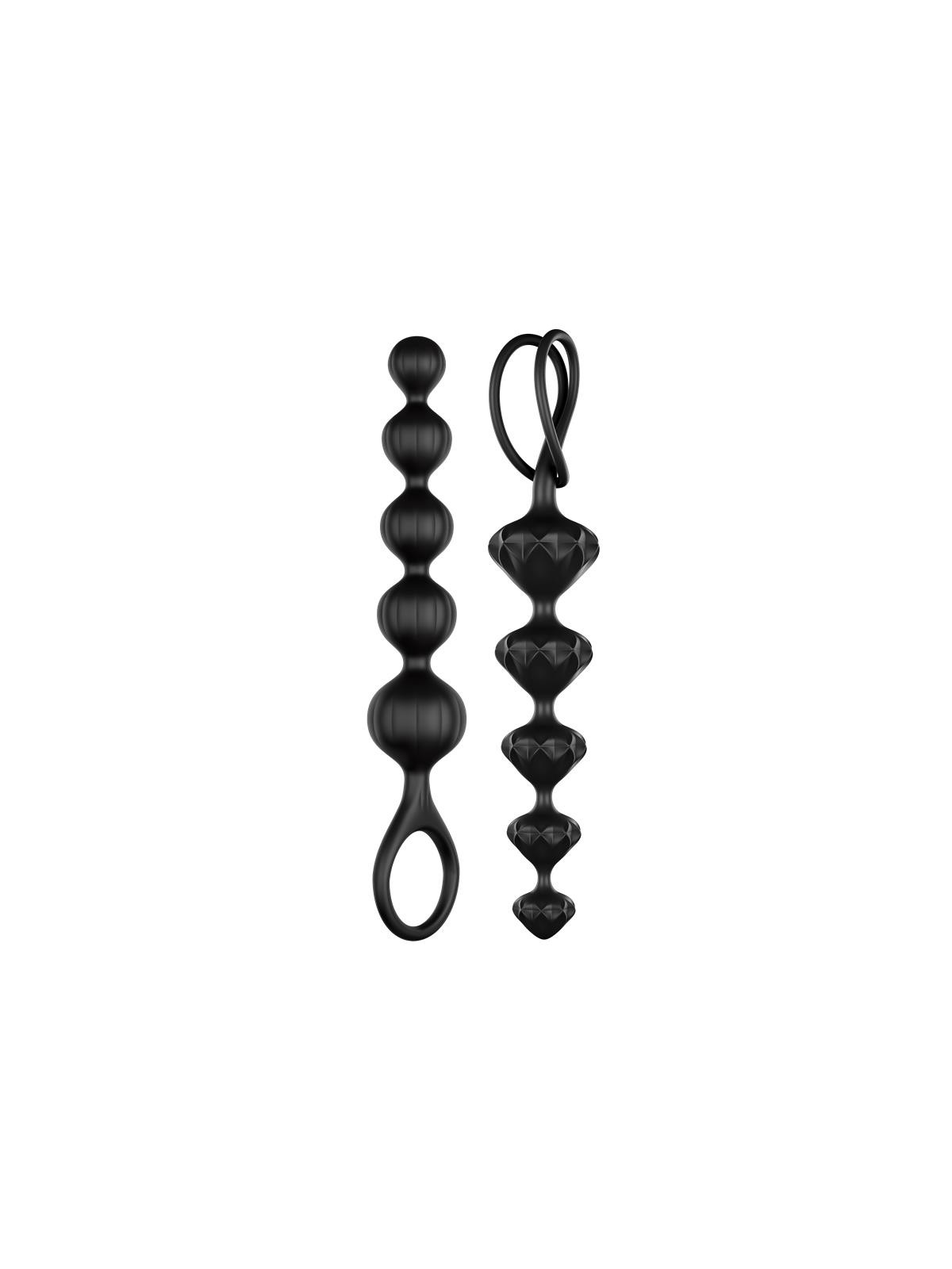 Set 2 Cadenas Anales Color Negro
