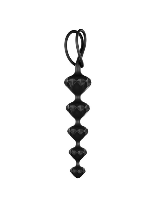 Set 2 Cadenas Anales Color Negro