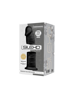 Dildo Dual Density Mod. 2 - 7.5 Negro