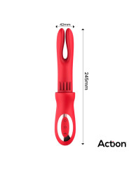 Bilma Vibrador con Movimientos Alternantes y Brushing 4 Motores