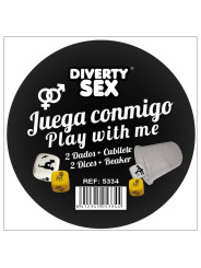 Cubilete de 2 Dados Hetero Posturas y Lugar