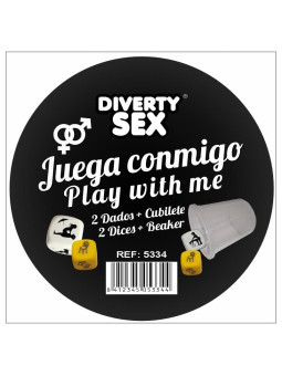 Cubilete de 2 Dados Hetero Posturas y Lugar