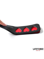 Pala Doble Capa con Corazones 32 cm