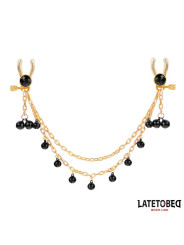 Pinzas para Pezones con Cadena y Cascabeles