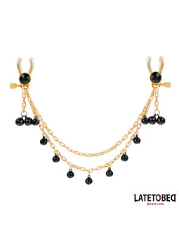 Pinzas para Pezones con Cadena y Cascabeles