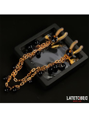 Pinzas para Pezones con Cadena y Cascabeles