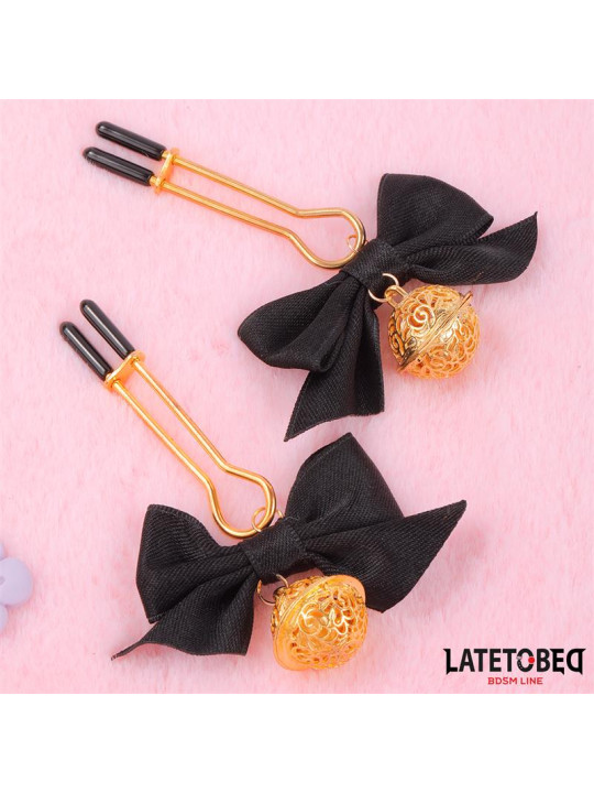 Pinzas para Pezones con Lazos