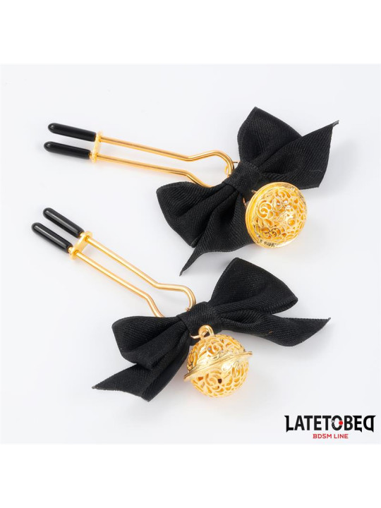 Pinzas para Pezones con Lazos