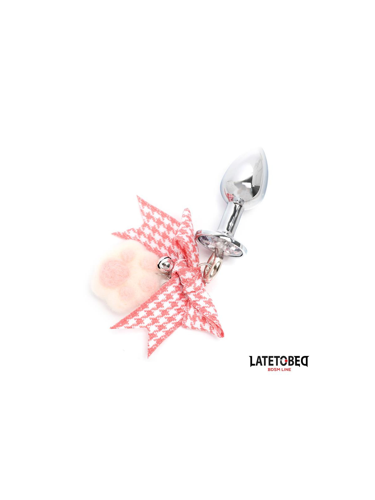 Plug Anal con Joya y Pompón