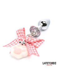 Plug Anal con Joya y Pompón