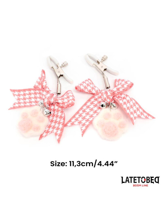 Pinzas para Pezones Pompón de Patita