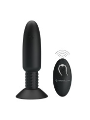 Plug Anal con Vibración y Rotación con Control Remoto USB