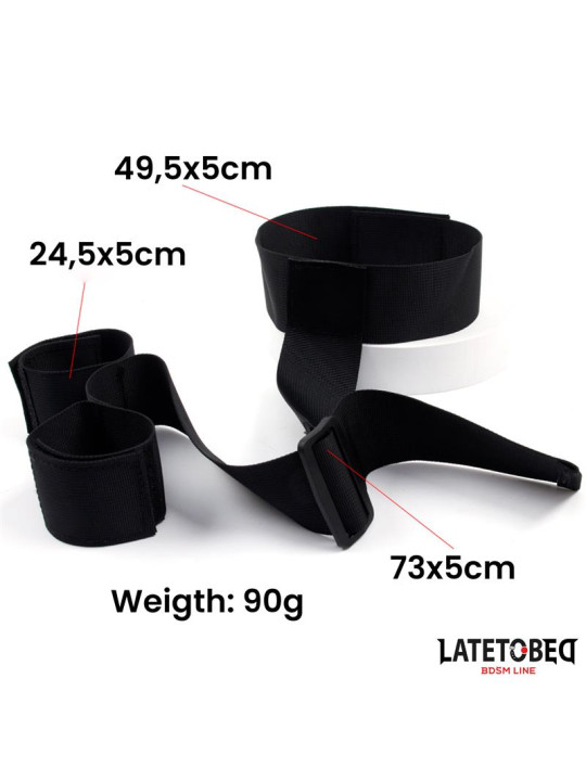 Collar con Restricciones Ajustable con Velcro