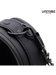 Esposas con Cadena Negro Sólido