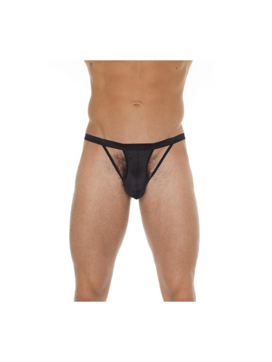 Tanga con Tiras Negro Talla Única