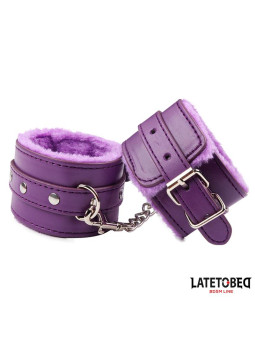 Esposas para Tobillos con Pelo Púprura