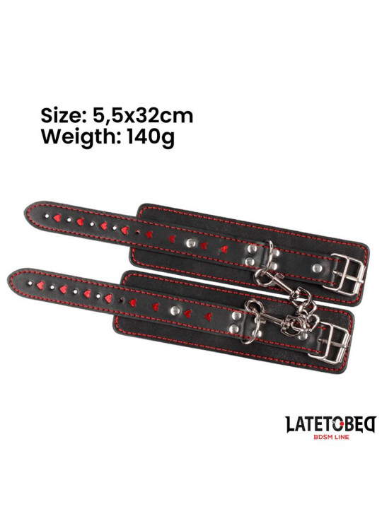 Esposas para Tobillos con Cadena y Corazones