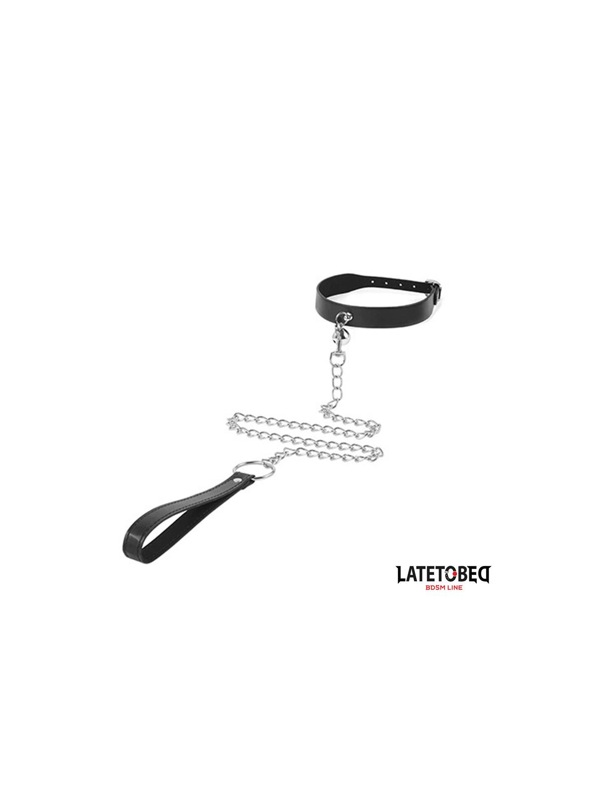 Collar con Cascabel y Correa