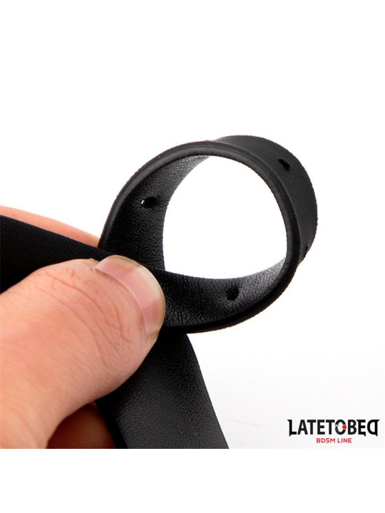 Collar con Cascabel y Correa