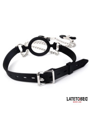 Mordaza de Aro con Pinzas para Pezones