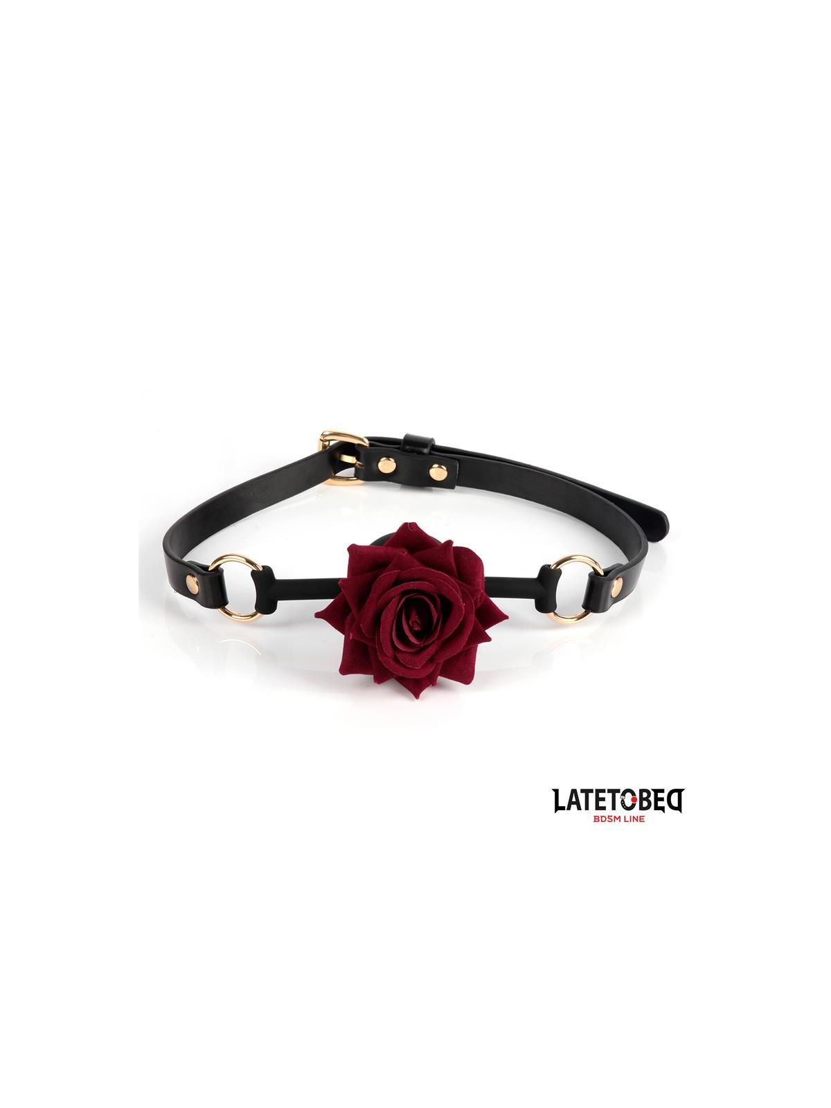 Mordaza Transpirable con Rosa