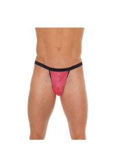 Tanga Rojo y Negro Talla Única