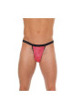 Tanga Rojo y Negro Talla Única