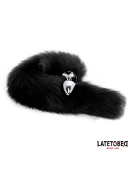 Plug Anal con Cola Negro 40 cm - Juguetes XXX | ¡Descubre la diversión!