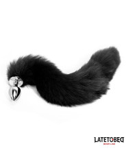 Plug Anal con Cola Negro 40 cm - Juguetes XXX | ¡Descubre la diversión!