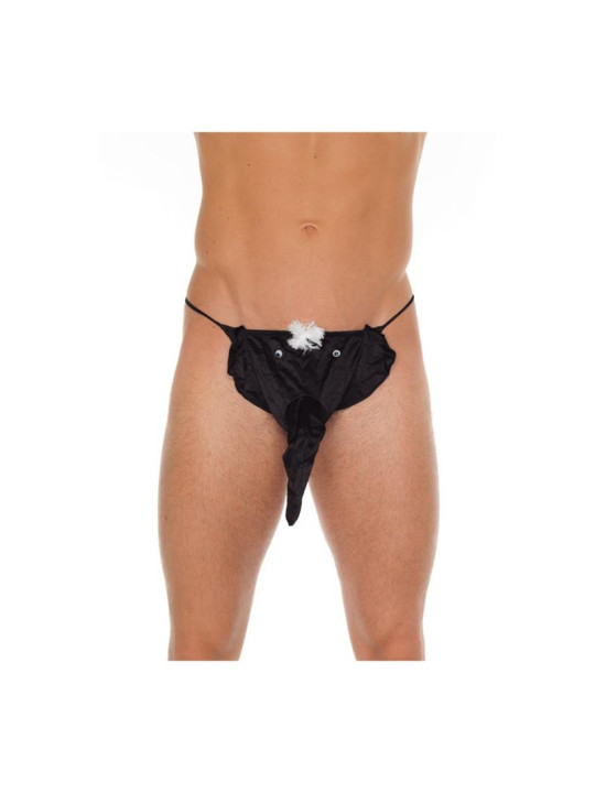 Tanga Elefante Negro Talla Única