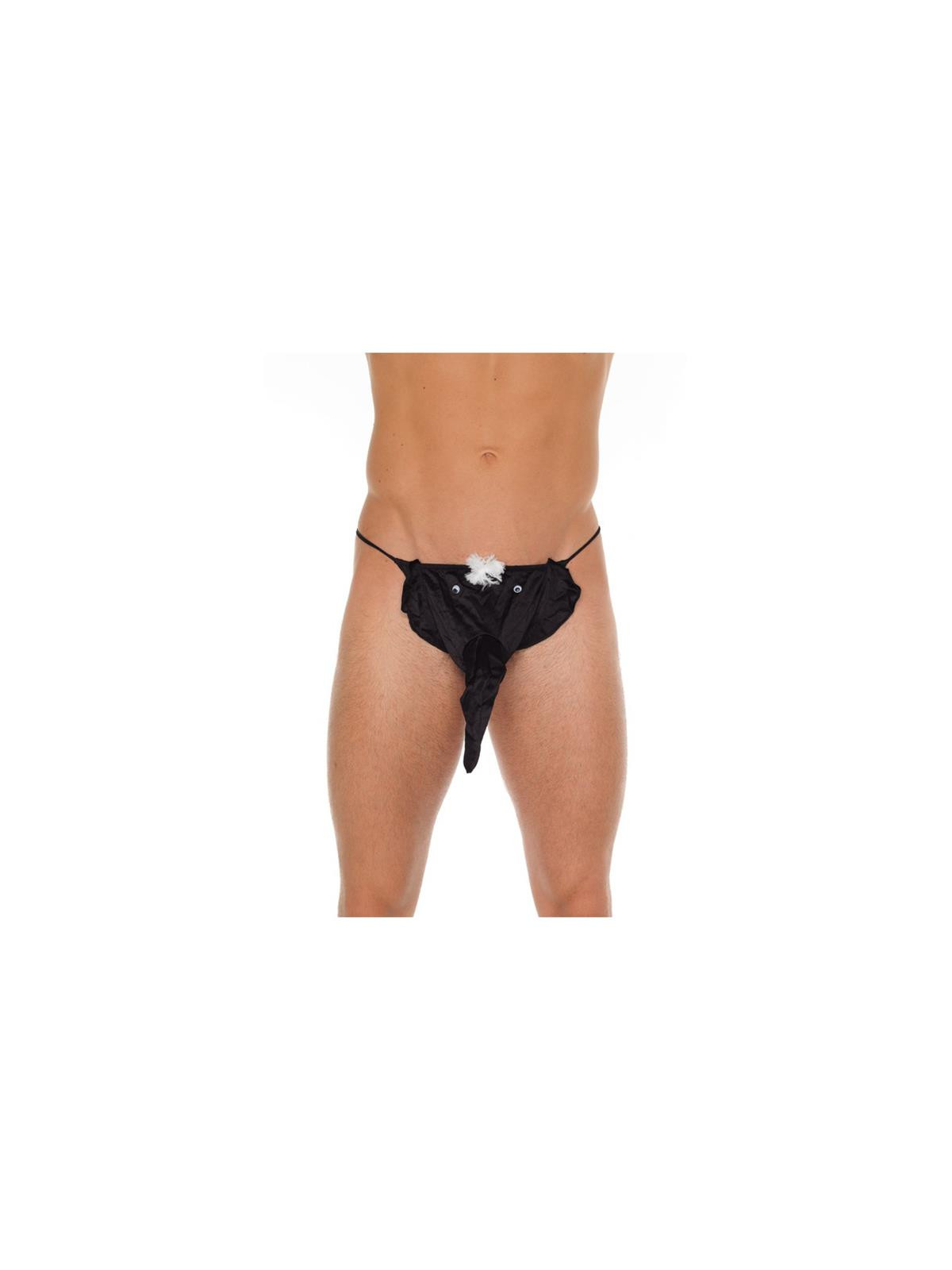 Tanga Elefante Negro Talla Única