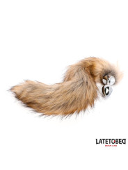 Plug Anal con Cola Marrón 40 cm - Juguetes XXX: ¡Explora nuevas sensaciones!