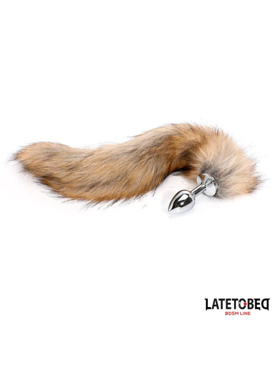 Plug Anal con Cola Marrón 40 cm - Juguetes XXX: ¡Explora nuevas sensaciones!