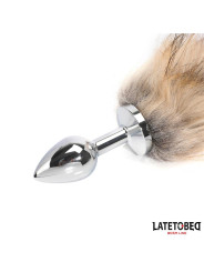 Plug Anal con Cola Marrón 40 cm - Juguetes XXX: ¡Explora nuevas sensaciones!