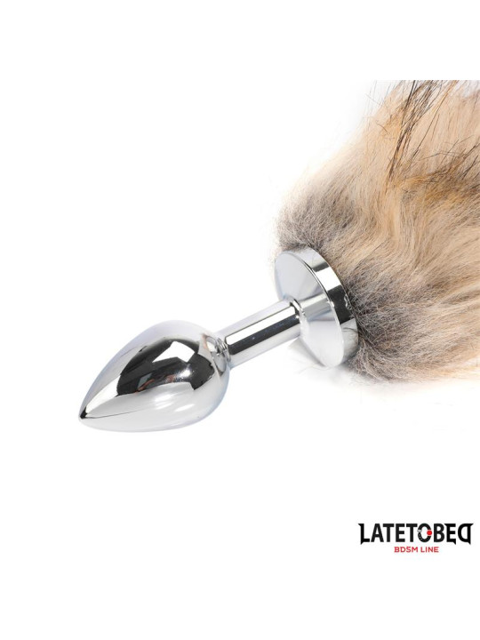 Plug Anal con Cola Marrón 40 cm - Juguetes XXX: ¡Explora nuevas sensaciones!