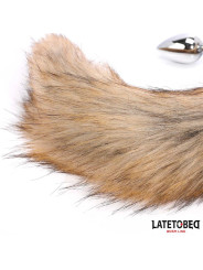 Plug Anal con Cola Marrón 40 cm - Juguetes XXX: ¡Explora nuevas sensaciones!