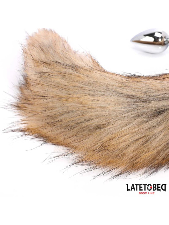 Plug Anal con Cola Marrón 40 cm - Juguetes XXX: ¡Explora nuevas sensaciones!