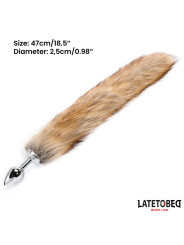 Plug Anal con Cola Marrón 40 cm - Juguetes XXX: ¡Explora nuevas sensaciones!