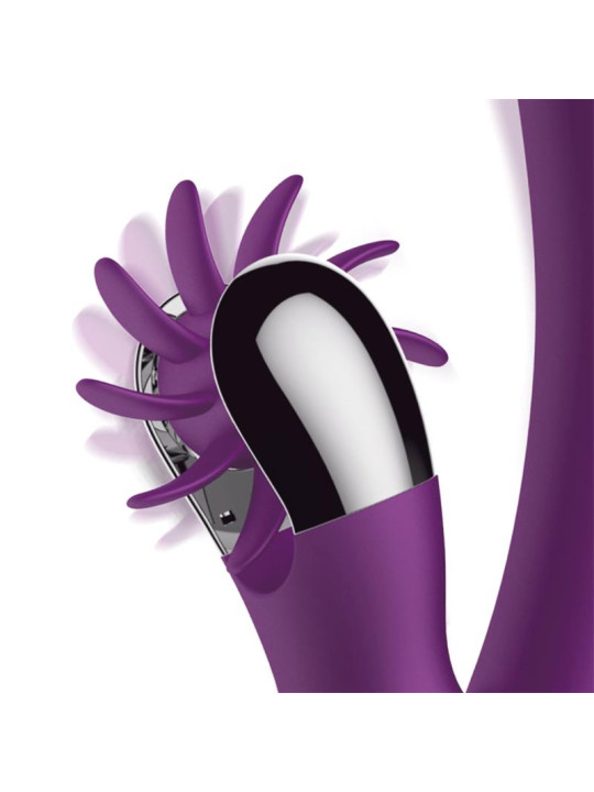 No. Two Vibrador Movimiento Finger y Rueda Estimuladora