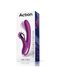 No. Two Vibrador Movimiento Finger y Rueda Estimuladora