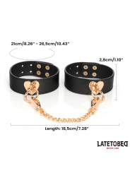 Kit Bondage Cuero 8 Pz con Maletín | Juguetes XXX - ¡Explora tu lado sensual!