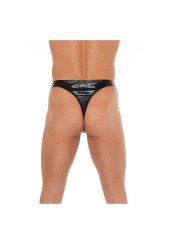 Tanga Negro Brillante Talla Única