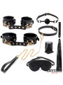 Kit de Bondage 8 Pz con Bolsa de Almacenaje - Juguetes XXX | ¡Explora tu lado sensual!