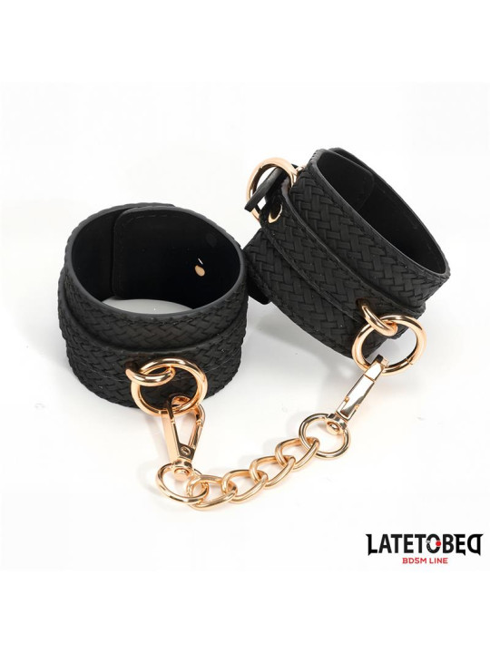 Esposas Doradas con Cadena - Juguetes XXX de Lujo