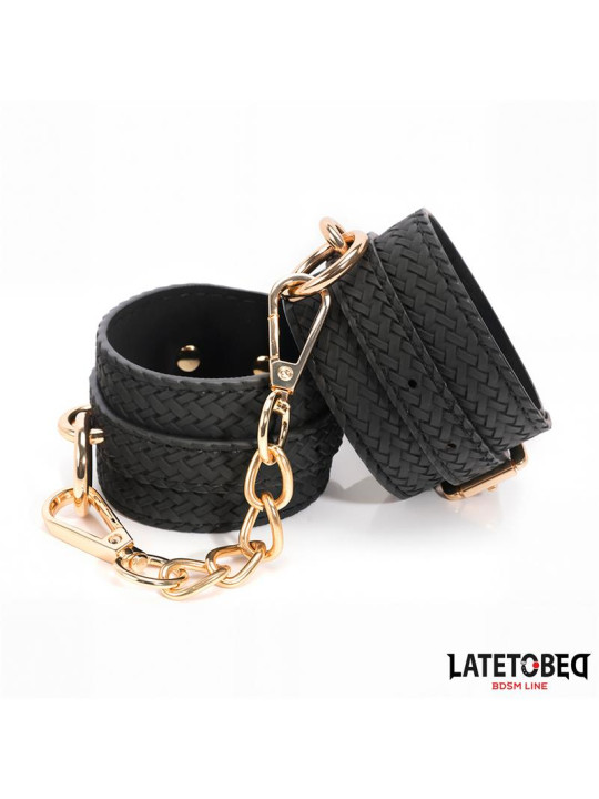 Esposas Doradas con Cadena - Juguetes XXX de Lujo