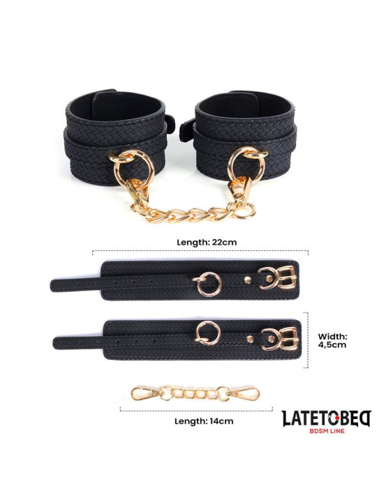 Esposas Doradas con Cadena - Juguetes XXX de Lujo